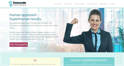 Desktop Screenshot of concordestaffing.com